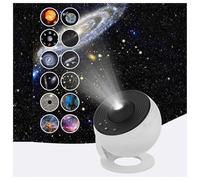 Projector for Bedroom, 4K HD Image Star Projector Light Adjustable Knob, 12 in 1 Planetarium Projector for Kids, 180° Rotating, Timer Function, Ultra Quiet