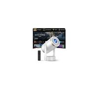Projector HD, 1080P 4K Support Mini Projectors Auto Focus & Keystone 22000 Lumen 260 ANSI Bightness WIFI 6 & Bluetooth 3 Mount Way 180° Rotatable 30-200" Theatre for Match Game/Bedroom/Outdoor