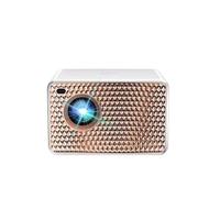 Projector Home Projection Screen Bedroom Wall Projection Family Living Room 4K Theater Office Use (D As shown) small gift