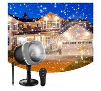 Projector Light,Halloween Holographic Projector Christmas Snowfall Projector Lights Indoor Outdoor Holiday Lamp Snow For Halloween Xmas Party Wedding Garden Landscape Decor for Halloween Xmas Holiday