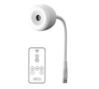 Projector Light - LED Galaxy Night Lamp, Lunar Sky Projector | Mini Size Remote Operated Nightlight with 3 Color Effects Adjustable Modes, Relaxing Decorative Lighting for Living Room Wall Birthday