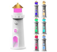 Projector Night Lights - Motion Sensor Table Moon Lamp | Light House Moon Lamp,for Bedside Kitchens Bedrooms Nursery Classroom School Living Room Den