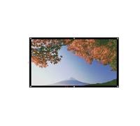 Projector Screen, 100 Inch 16:9 Outdoor Simple Portable Transparent Travel Projection Screen Night Super Thin For Home Projector