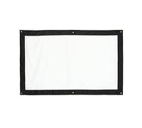 Projector Screen 16:9 Indoor Outdoor Movie Projection Screen Lightweight Folding Portable Matte White with Black Edges for Home Theater Classroom Meeting Conference 60 72 100 120 (60 pulgadas)