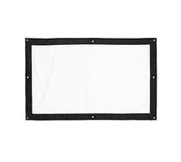 Projector Screen 16:9 Indoor Outdoor Movie Projection Screen Lightweight Folding Portable Matte White with Black Edges for Home Theater Classroom Meeting Conference 60 72 100 120 (72 pulgadas)