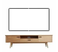 Projector Screen 4:3 16:9 Movie Projection Screen Multi-size Optional Foldable And Portable Anti-Crease Indoor Outdoor Video Screen For Home, Party, Office, Classroom(72inch(16:9))