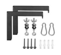 Projector Screen Holder Wall Mounted L Bracket Style Universal Screen Hook for Indoor and Outdoor Use