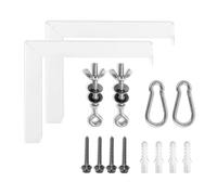 Projector Screen Holder Wall Mounted L Bracket Style Universal Screen Hook for Indoor and Outdoor Use
