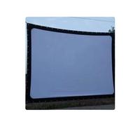 Projector Screen, Large Size Screen 16:9/4:3 Silver Projection Fabric With Grommets Easy To Install, And Foldable for Home Theatre(400-inch 4:3)