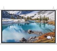 Projector Screen, Manual Pull Down Projector Screen 30-72 Inch 16:9 4:3(0.672916667,72in)