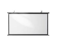 Projector Screen Manual Pull Up Diagonal Proyector Home Theater Education Demonstrations Projection Screen(72 inch)