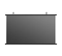 Projector Screen, Manual Roll-Up Wall-Mounted Double-Sided, HD Dual Gain for 4K Anti-Light Viewing