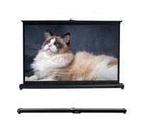 Projector Screen, Portable Projector Screen 20-50 Inch 16:9/4:3 Foldable Retractable Aluminum Frame(16:9 40inch)
