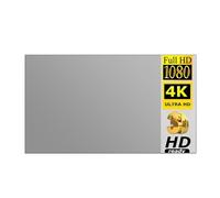 Projector Screen, Projector Screen 100 120 133 Inch 16:9 Foldable Anti-Crease Grey Reflective Cloth Portable Projection For Home for Home Theater(120 inch)