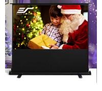 Projector Screen,Projector Screen Pull Down, Manual Pull Up Projection Screen Floor Standing Projector Screens Table Top Screen Portable 4K HD Movie Screen 20in