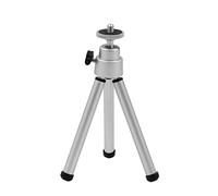 Projector Stand 2PCS Mini Flexible Projector Tripod Stand Bracket Mini Projector YG300 YG310 RD802 Aluminum Alloy Holder Stand Projector Tripod Projector Bracket Holder (Color : Silver)