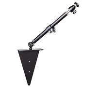 Projector Stand Bed Sofa Invisible Installation, Metal Holder with Stretchable Rod, Adjustable Rotatable Head, Multi-Angle Projector Bracket Mount