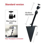 Projector Stand Bed Sofa Projector Stand Projector Bracket No Punching Fixed Shelf Home Sofa Against The Wall Mini Projector Telescopic Support Frame Projector Mount for Wall(Standard Version)