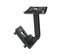 Projector Stand Brackets Speaker Stand for Home, Wall and Ceiling Mount, Accessories for Large Surround Sound Speakers, Durable, White/Black Projector Stand(Black)