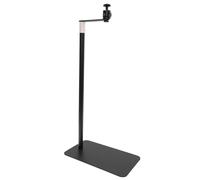 Projector Stand Floor 360° Swivel Projectors Stand Adjustable Height L Shape Hidden Floor Stands Suitable for Most of the Projectors with 1/4" Studs on the Market for Home Cinema, Games Room, Office