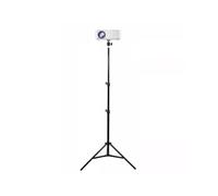 Projector Stand, Floor Tripod Home Projector Bracket Bedside Desktop Hole-free 6mm Telescopic Triangle Bracket(S)