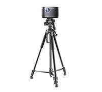 Projector Stand Home Projector Support Floor Mounted Hole Free Telescopic Tripod Universal Desktop Bedside Sofa Portable Triangular Support Projector Mount for Wall(170cm)