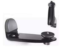 Projector Stand Metal Projector Bracket Wall Mounted Bedside Wall Mounted Projector Folding Vertical Aluminum Alloy Projector Bracket Projector Mount for Wall(B)