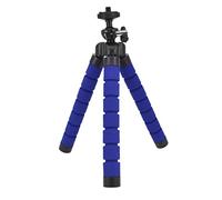 Projector Stand Mini Tripod for Projector Phone Stand tripode Flexible Sponge Octopus Tripod For Camera tripe Phone Holder Clip stand Projector Mount (Color : Blu)