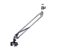 Projector Stand Projection Single Section Cantilever Bracket Universal Desktop Projection General 6mm Punching Free Bracket Suitable for Home Office Projector Mount for Wall(B)
