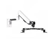 Projector Stand Projector Bracket Folding Hanging Bracket Wall Mounted Hanging Bracket Universal Telescopic Rotating Projector Bracket Projector Mount for Wall(White,Double section)