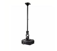 Projector Stand Projector Bracket Universal Rotating Ceiling Projector Hanger Office Aluminum Alloy Adjustable Household Ceiling Projector Projector Mount for Wall(Black,B)