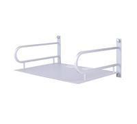 Projector Stand Projector Bracket Wall Hanging Bracket Hole Drilling Wall Hanging Installation Aluminum Alloy Shelf Wall Projector Stand Projector Mount for Wall(Silvery-L40cm)