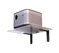 Projector Stand Projector Bracket Wall Hanging Household Bedside Shelf Projector Shelf Tray Placing Table Wall Bracket Fixing Bracket Wall Hanger Stand Projector Mount for Wall(Black)