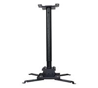 Projector Stand Projector Mount Shelf Extendable Projector Mount Ceiling Projector Mount Bracket with Adjustable Extension Pole Black Projector Mount for Wall