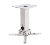 Projector Stand Projector Rack Home Wall-mounted Aluminum Alloy Projector Stand Living Room Conference Room Telescopic Ceiling Projector Shelf Projector Mount for Wall(C)