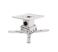 Projector Stand Projector Rack Home Wall-mounted Aluminum Alloy Projector Stand Living Room Conference Room Telescopic Ceiling Projector Shelf Projector Mount for Wall(B)
