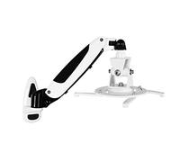 Projector Stand Projector Rack Home Wall-mounted Projector Shelf Living Room Conference Room Telescopic Ceiling Rotating Projector Stand Projector Mount for Wall(A)