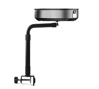 Projector Stand Projector Rack Micro Bedside Desktop Single-hole Projector Universal Punch-free Stand Retractable Black Projector Mount for Wall