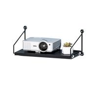Projector Stand Projector Rack Wall-mounted Punch-free Projector Stand Bedroom Living Room Bedside Wall Tray Heavy-duty Projector Shelf Projector Mount for Wall(C)