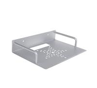 Projector Stand Universal Projector Tray Bracket Wall Support Aluminum TV Box Router Bracket Holder Speaker Projector Stand Wall Mount Projector Mount for Wall(White)