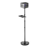 Projector Stand with 360° Swivel & Height Adjustment - Mini Projector Mount, Floor Mount, 1/4" Screw Mount, Compatible with Projector, Camera, Webcam for Home, Office & Outdoor