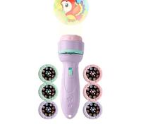 Projector Torch Flashlight 40 Patterns Bedtime Learning Night Light
