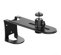Projector Wall Mount Bracket Adjustable Alloy Arm for Home Cinema Office - Fit LED LCD DLP Short Throw Projectors Black 26.5x10.8x8.2cm