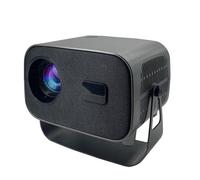 Projector with WiFi and Bluetooth, 360°Adjustable-Stand & Electric Focus & Auto Keystone, Portable 1080P Outdoor Movie Projector for Phone/TV Stick HDMI/USB