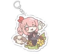 Projects Sekais Keychain Game Figure Mizuki Airi Sekais Rui Cosplay Keyring Pendant Projects Sekais Cute Acrylic Chain Decoration (5)
