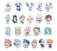 ProjectSekais Chibi Figure Keychain Game Figure Cosplay Acryl Chain Jewellery Characters Chain 22 Pieces