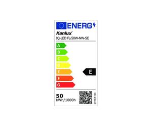 Projektor z czujnikiem IQ-LED FL-50W-NW-SE 6000lm 4000K barwa neutralna IP44 5 l