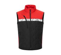 PROJOB Lightweight Vest Workwear Quilted Hi-Vis Strip Recycled Polyester XS-4XL