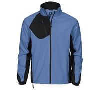 Projob Men's 2422 Softshell Jacket in Light Blue | Size: Small Projob Light Blue S