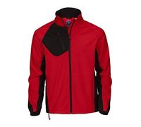 Projob Men's 2422 Softshell Jacket in Red | Size: Medium Projob Red M